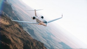 RYL Jet flying over the Grand Canyon